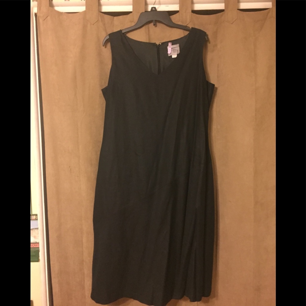 Lovely linen black dress